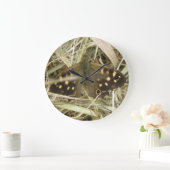 Horloge murale à papillon en bois (Maison)