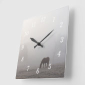 Horloge murale à pâturage (Angle)