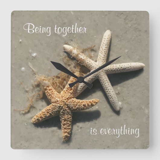 Horloge murale à thème de la plage (Recto)