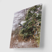 Horloge murale abandonnée (Angle)