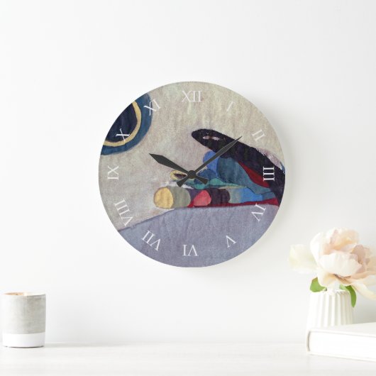 Horloge murale abstraite d'art moderne (Maison)