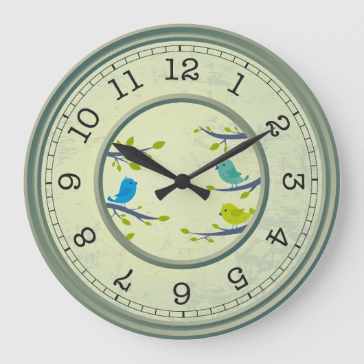 Horloge Murale Accrocheuse (Recto)