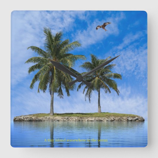 Horloge murale acrylique (Recto)