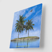 Horloge murale acrylique (Angle)