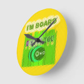 Horloge murale acrylique (Angle)