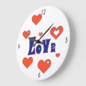 Horloge murale acrylique (Angle)