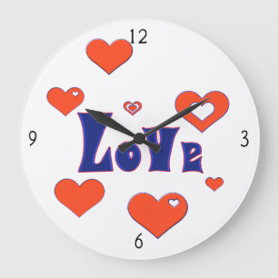 Horloge murale acrylique
