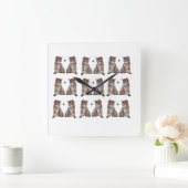 Horloge murale acrylique (Maison)