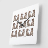 Horloge murale acrylique (Angle)