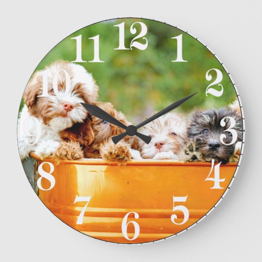 Horloge murale acrylique (Recto)