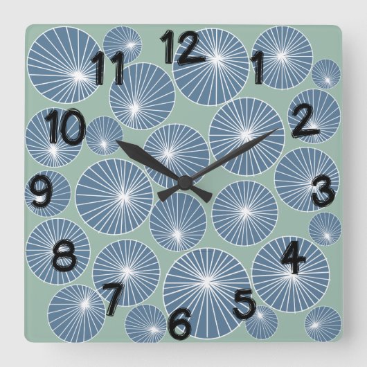 Horloge murale acrylique (Recto)
