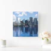 Horloge murale acrylique (Maison)