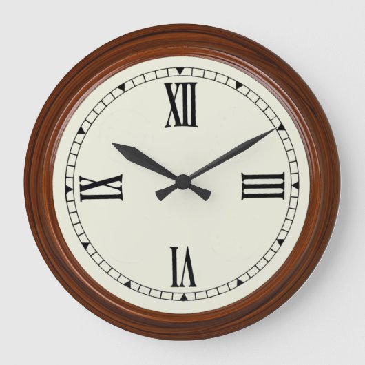 Horloge murale acrylique (Recto)
