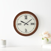 Horloge murale acrylique (Maison)