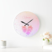 Horloge murale acrylique (Maison)