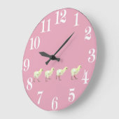 Horloge murale acrylique (Angle)