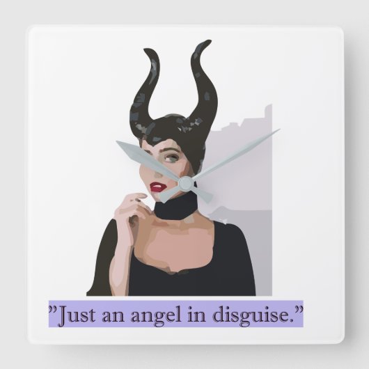 Horloge murale acrylique (Recto)