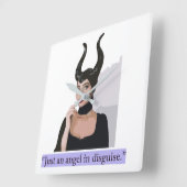 Horloge murale acrylique (Angle)