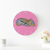 Horloge murale acrylique (Maison)