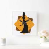 Horloge murale acrylique (Maison)