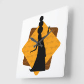 Horloge murale acrylique (Angle)