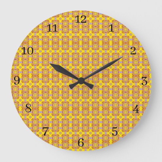 Horloge murale acrylique (Recto)