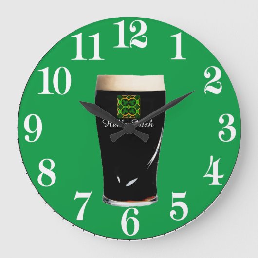 Horloge murale acrylique (Recto)