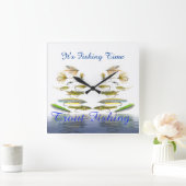 Horloge murale acrylique (Maison)