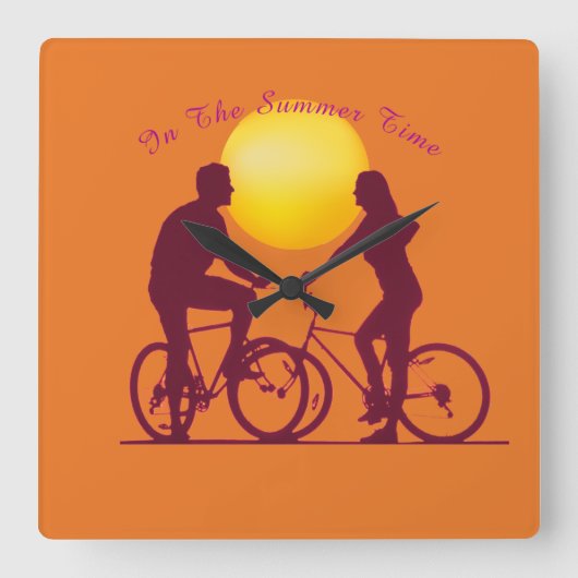 Horloge murale acrylique (Recto)