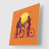 Horloge murale acrylique (Angle)