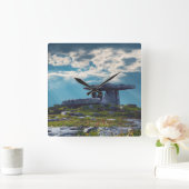 Horloge murale acrylique (Maison)