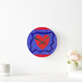 Horloge murale acrylique (Maison)