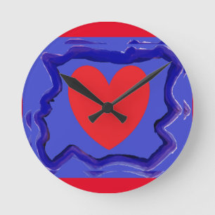 Horloge murale acrylique