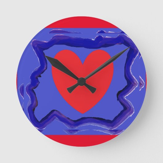 Horloge murale acrylique (Recto)