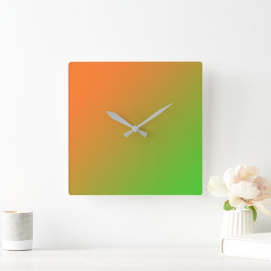 Horloge murale acrylique (Maison)