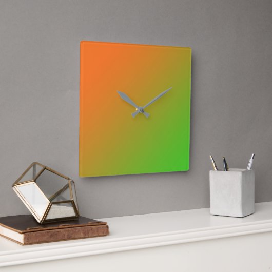 Horloge murale acrylique (Bureau)