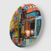 Horloge murale acrylique (Angle)