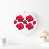 Horloge murale acrylique (Maison)