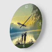 Horloge murale acrylique (Angle)