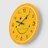 Horloge murale acrylique (Angle)