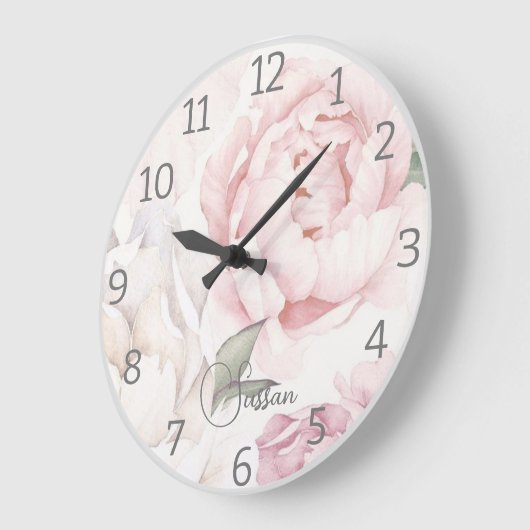 Horloge murale acrylique (Angle)