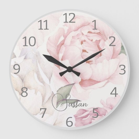 Horloge murale acrylique (Recto)