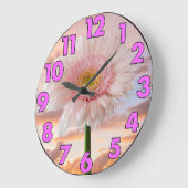 Horloge murale acrylique (Angle)