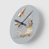 Horloge murale acrylique (Angle)