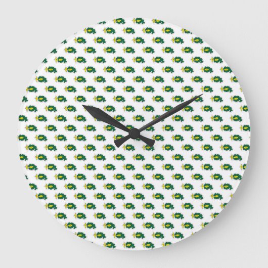 Horloge murale acrylique (Recto)