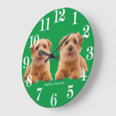 Horloge murale acrylique (Angle)