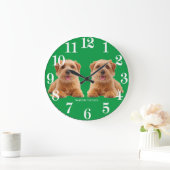 Horloge murale acrylique (Maison)