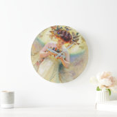 Horloge murale acrylique (Maison)