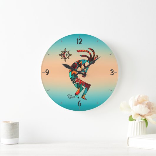 Horloge murale acrylique (Maison)