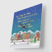 Horloge murale acrylique (Angle)